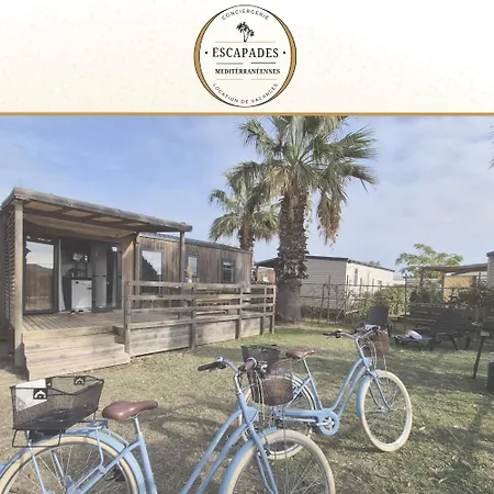 La Palmeraie Mobil 6 Personnes - Parc Aquatique - à 200m - 5 étoiles Les Dunes Torreilles