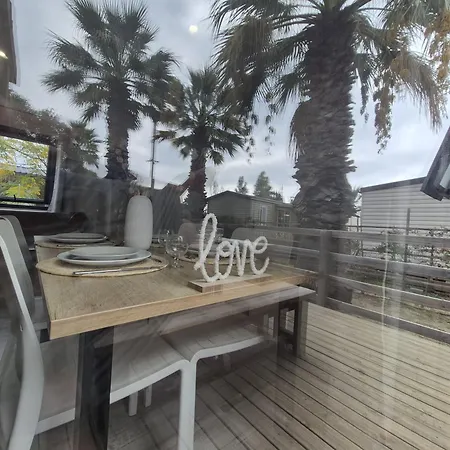 La Palmeraie Mobil 6 Personnes - Parc Aquatique - A 200m - 5 Etoiles Les Dunes *