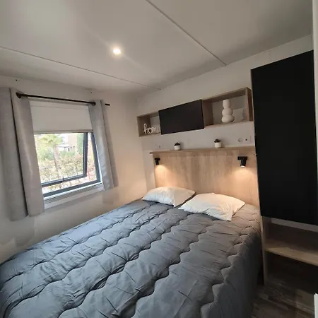 La Palmeraie Mobil 6 Personnes - Parc Aquatique - A 200m - 5 Etoiles Les Dunes Kemp