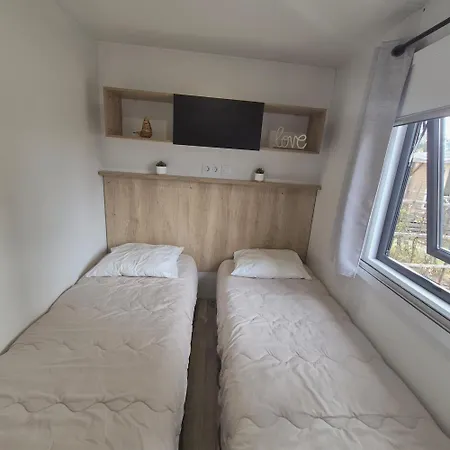 La Palmeraie Mobil 6 Personnes - Parc Aquatique - A 200m - 5 Etoiles Les Dunes 营地 *