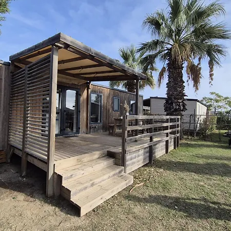 Parque de Campismo La Palmeraie Mobil 6 Personnes - Parc Aquatique - à 200m - 5 étoiles Les Dunes