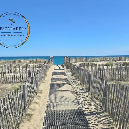 La Palmeraie Mobil 6 Personnes - Parc Aquatique - A 200m - 5 Etoiles Les Dunes