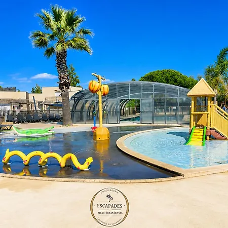 La Palmeraie Mobil 6 Personnes - Parc Aquatique - à 200m - 5 étoiles Les Dunes