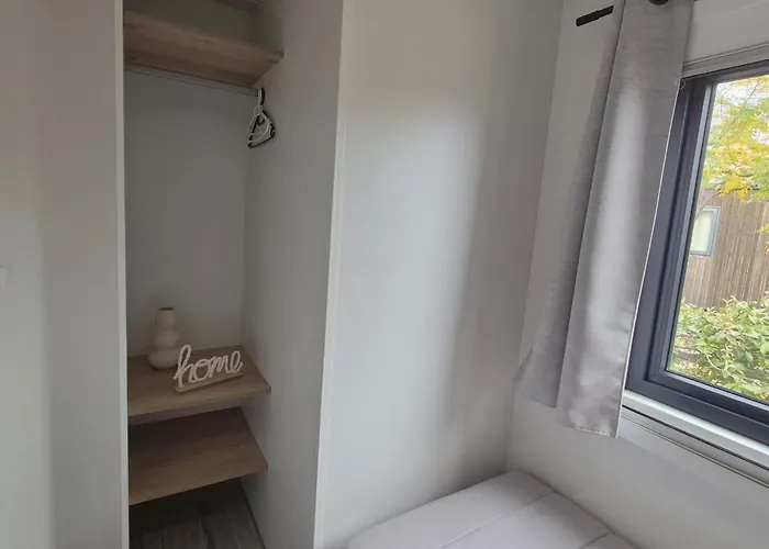 Camping La Palmeraie Mobil 6 Personnes - Parc Aquatique - à 200m - 5 étoiles Les Dunes Torreilles